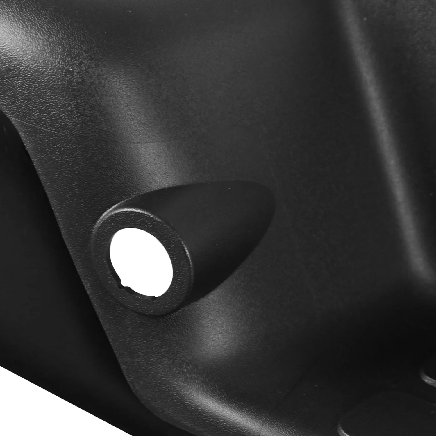 2013-2017 Chevy Express/GMC Savana Steel Rear Step Bumper Parking Sensor Hole - Image 4