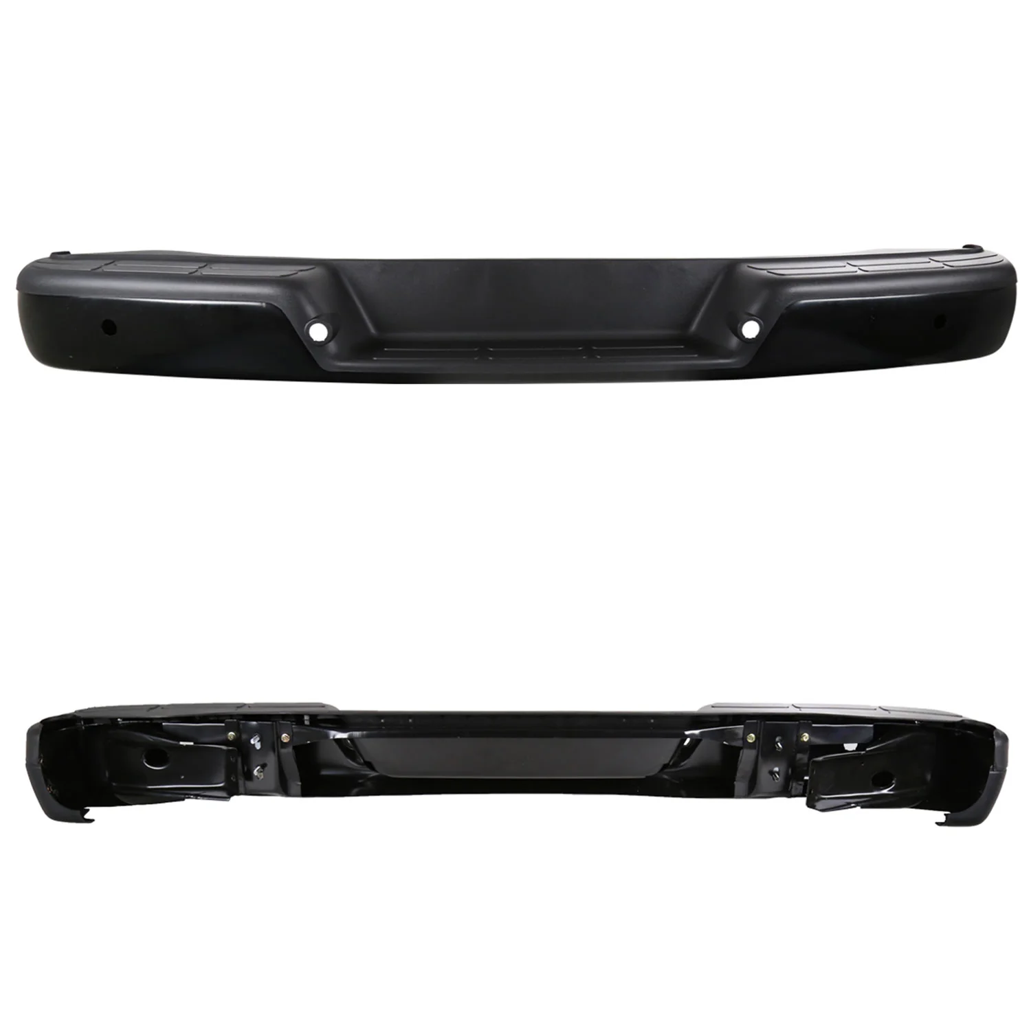 2013-2017 Chevy Express/GMC Savana Steel Rear Step Bumper Parking Sensor Hole - Image 8