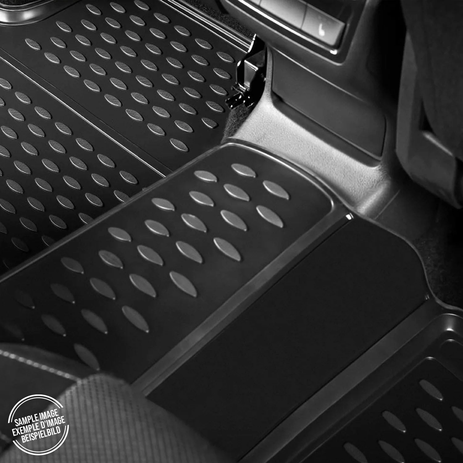 2015-2020 Cadillac Escalade Floor Mats & Cargo Liner Full Set All Weather Black - Image 5
