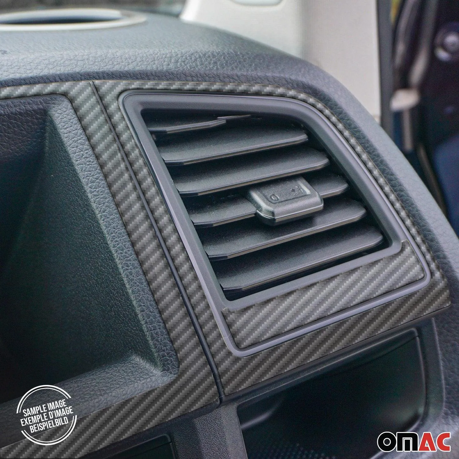 2000-2005 VW Jetta A4 Carbon Look Dashboard Console Trim Kit 25 Pcs - Image 4