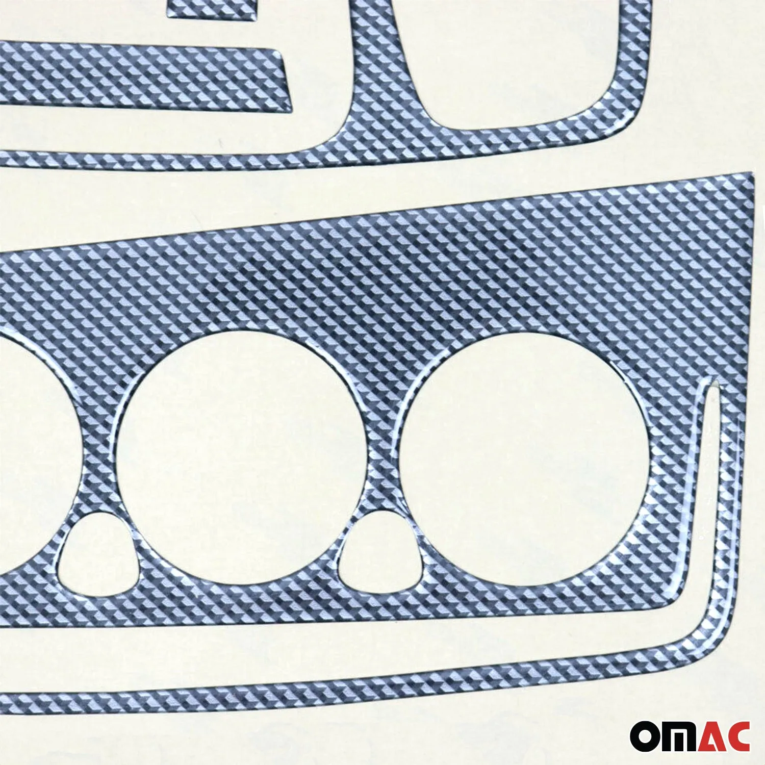 2011-2016 Kia Sportage Carbon Look Dashboard Console Trim Kit 15 Pcs - Image 7