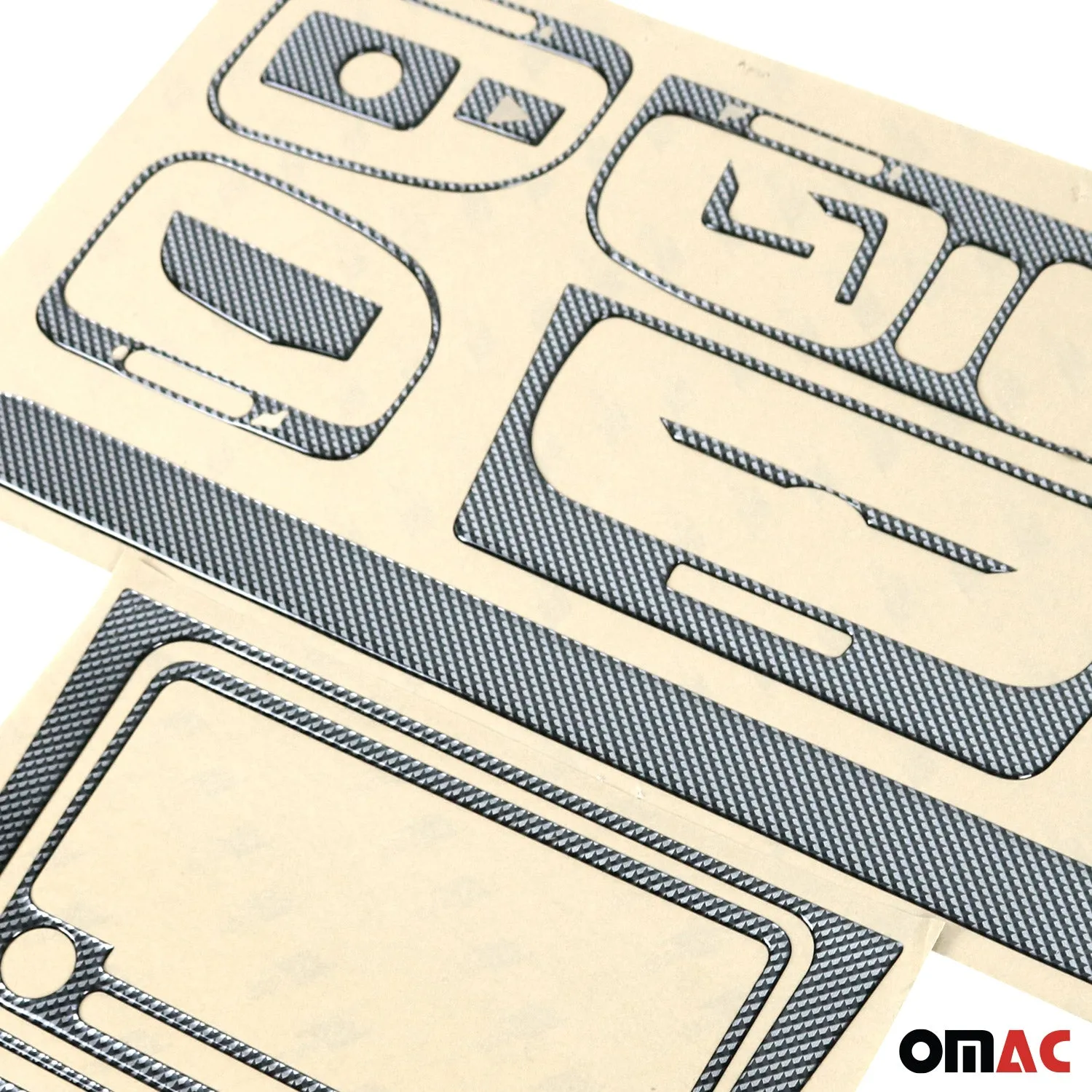 2015-2022 RAM ProMaster City Carbon Look Dashboard Console Trim Kit 28x - Image 10