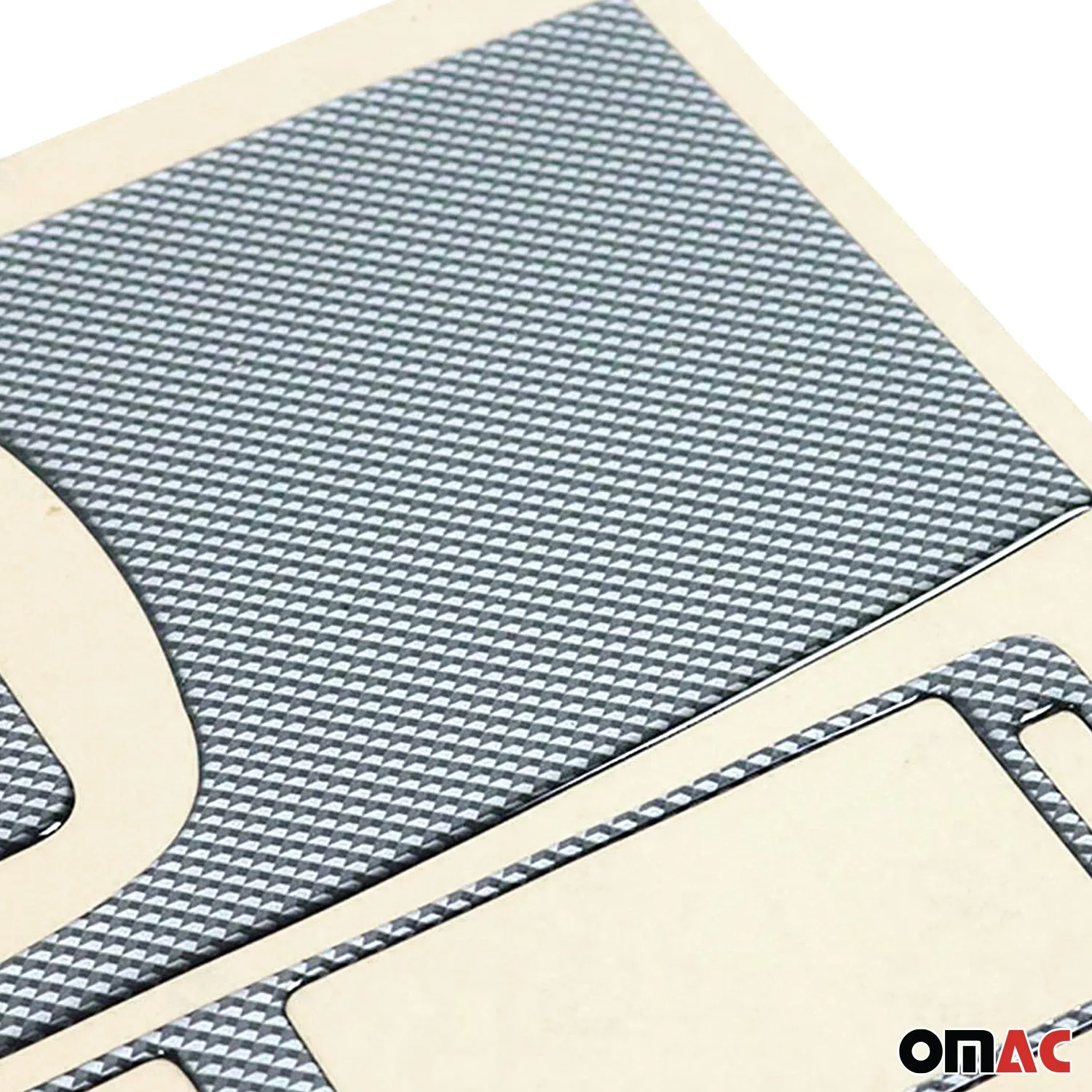 1997-2001 Honda CR-V Carbon Look Dashboard Console Trim Kit 9 Pcs - Image 9