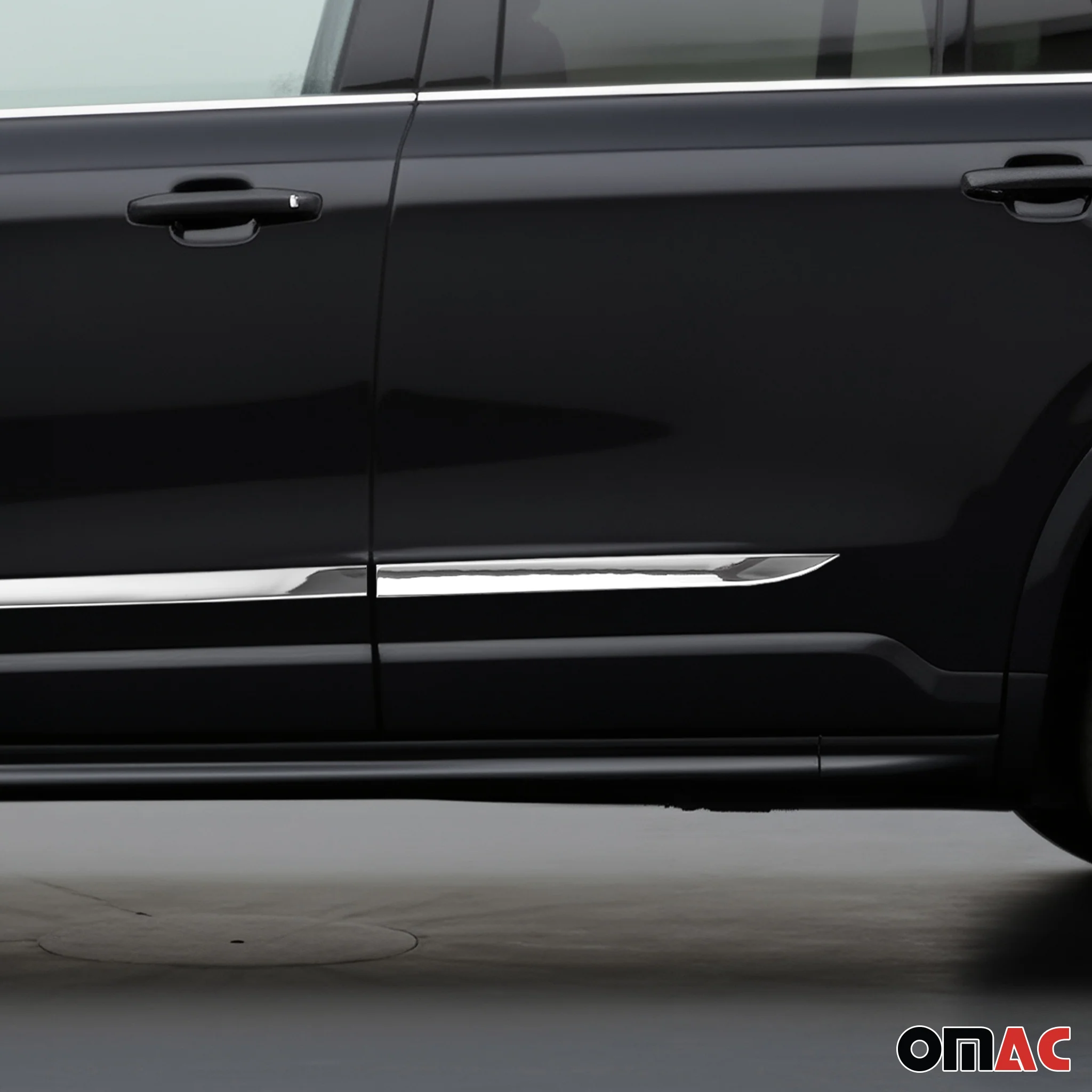 2017-2023 BMW 5 Series G30 G31 Sedan Touring Side Door Molding Trim Skirt Garnish Stainless Steel - Image 3