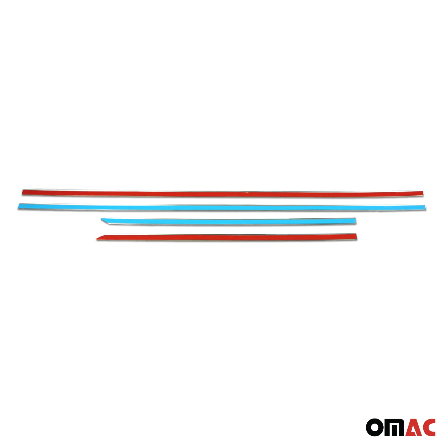 2017-2023 BMW 5 Series G30 G31 Sedan Touring Side Door Molding Trim Skirt Garnish Stainless Steel - Image 5