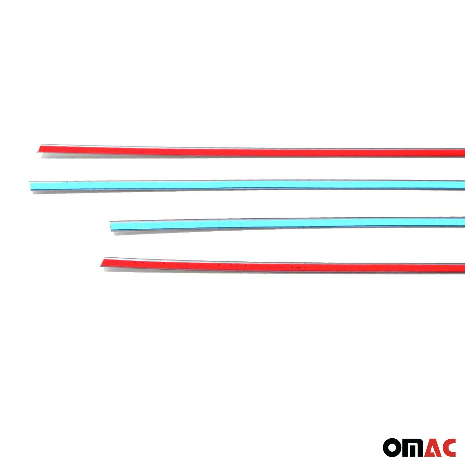 2011-2017 Nissan Juke Window Molding Trim Streamer Stainless Steel Silver 4 Pcs - Image 10