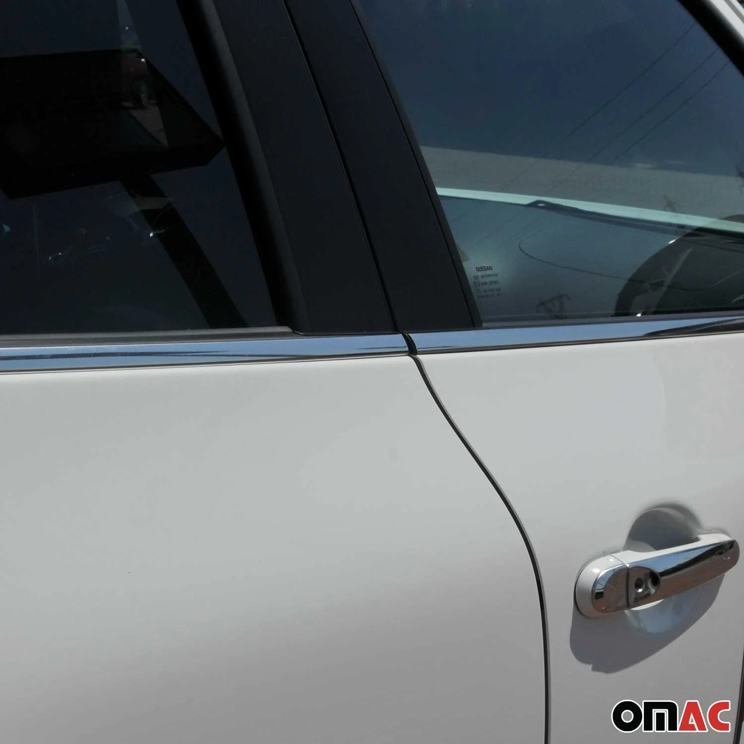 2011-2017 Nissan Juke Window Molding Trim Streamer Stainless Steel Silver 4 Pcs - Image 6