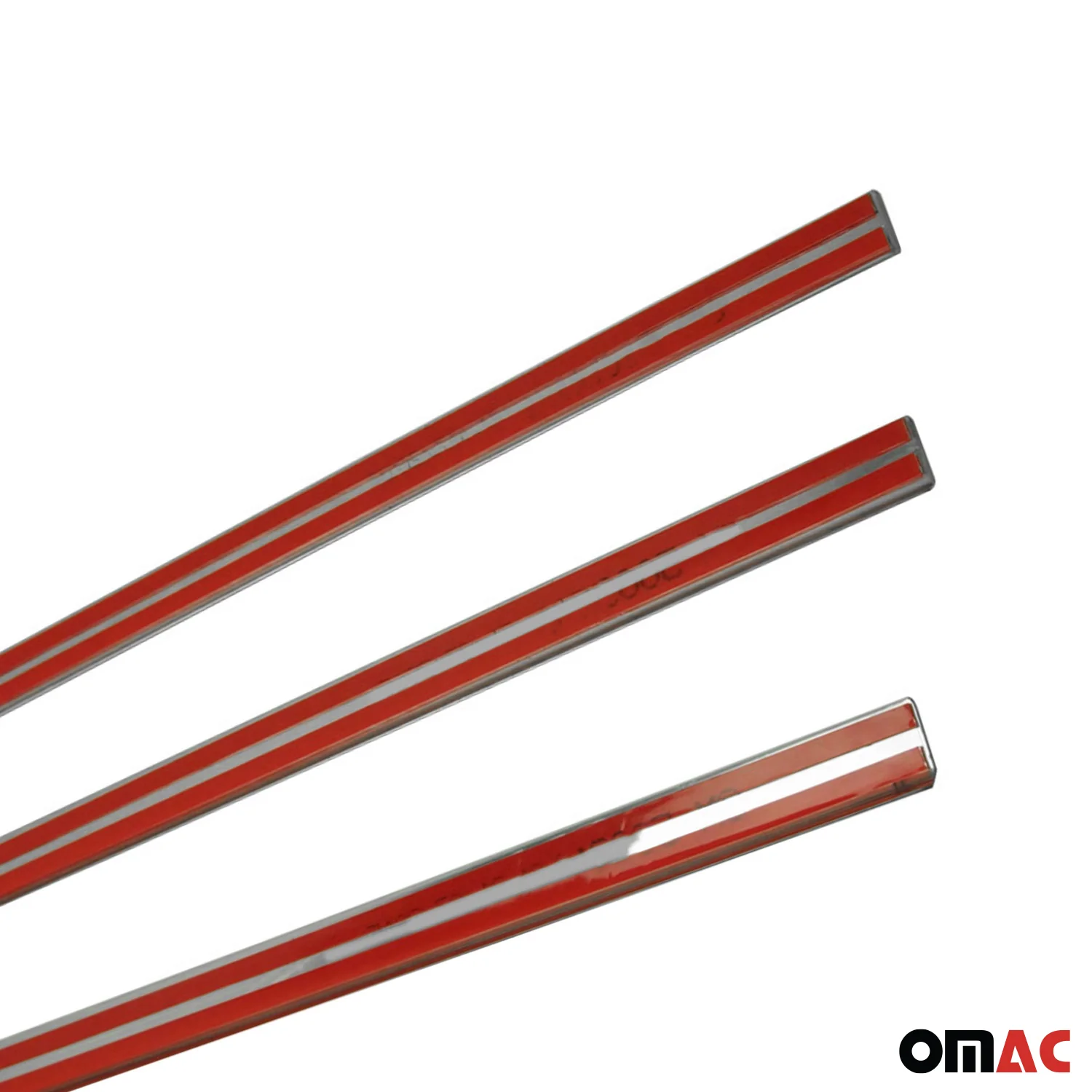 2005-2021 Nissan Frontier Window Molding Trim Streamer Stainless Steel Silver 4 Pcs - Image 10