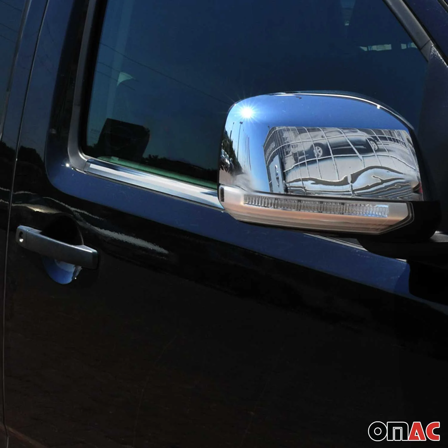 2005-2021 Nissan Frontier Window Molding Trim Streamer Stainless Steel Silver 4 Pcs - Image 3