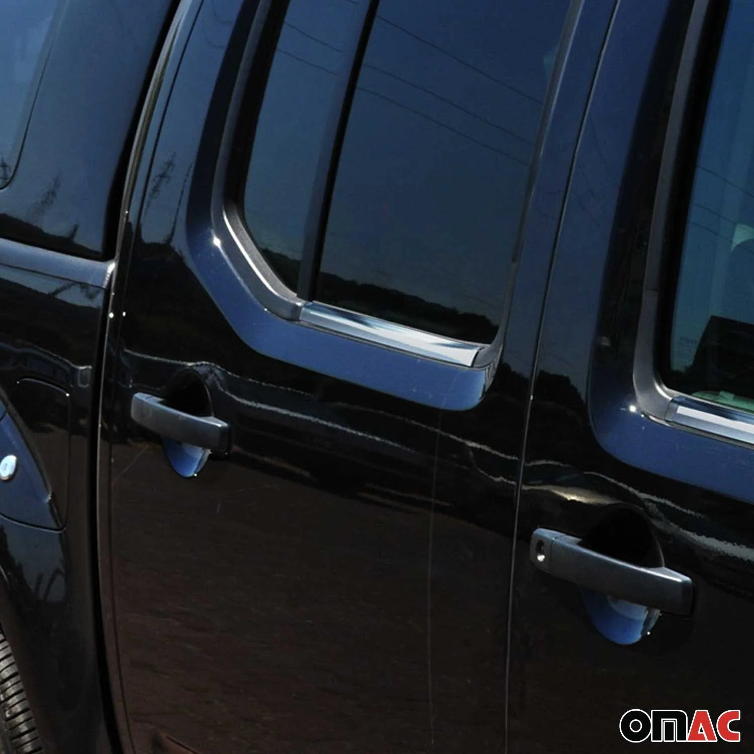 2005-2021 Nissan Frontier Window Molding Trim Streamer Stainless Steel Silver 4 Pcs - Image 6