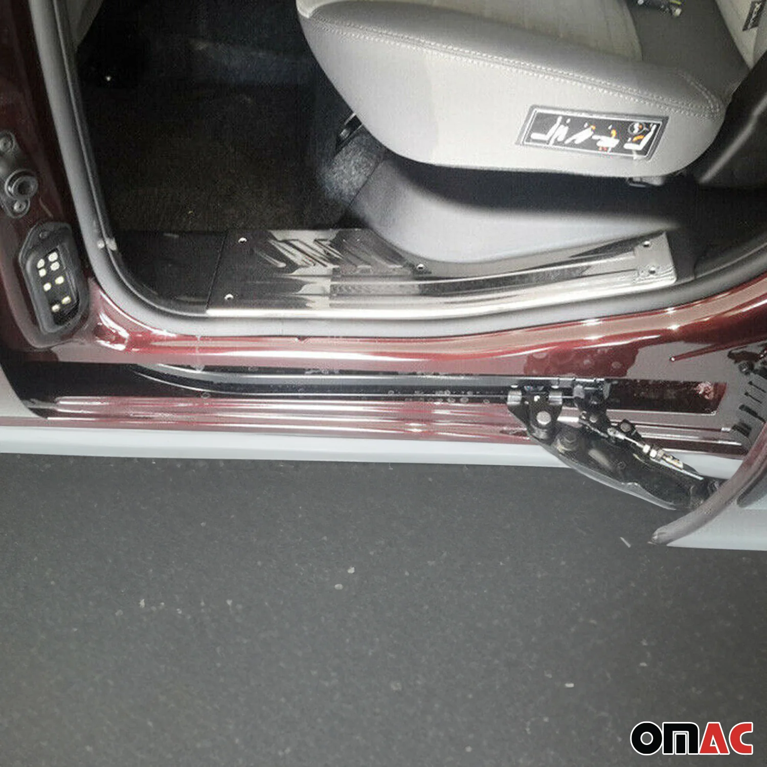 2015-2022 RAM ProMaster City Door Sill Scuff Plate Scratch Protector 2015-22 Stainless Steel 4x - Image 6