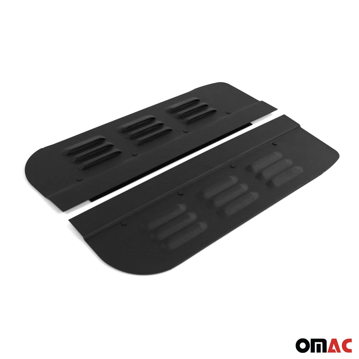 2014-2024 RAM ProMaster Car Ventilation Window Air Vent Black Aluminium 2Pcs - Image 4