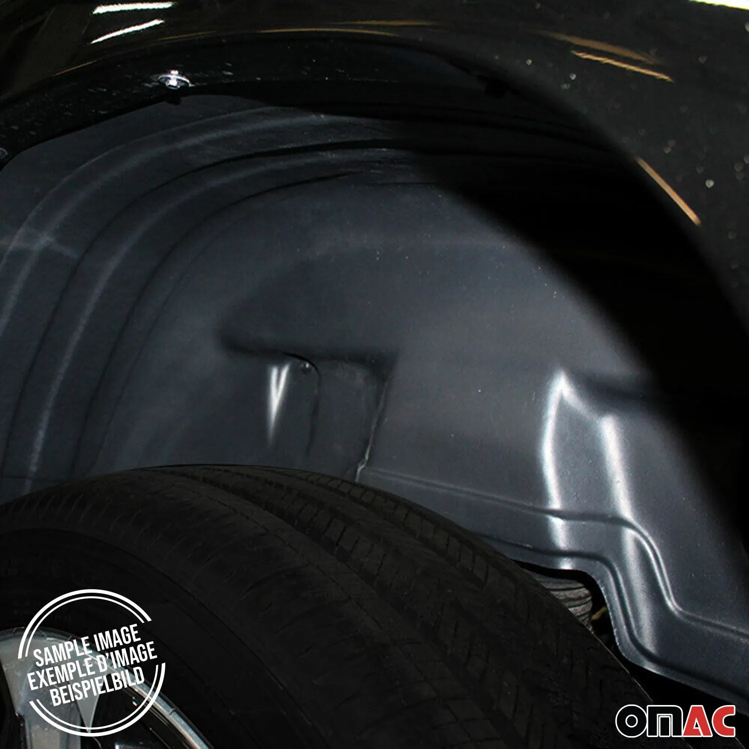 2023-2026 RAM ProMaster Front Set Wheel Arch Liner Splash Fender Guard 2 Pcs - Image 4