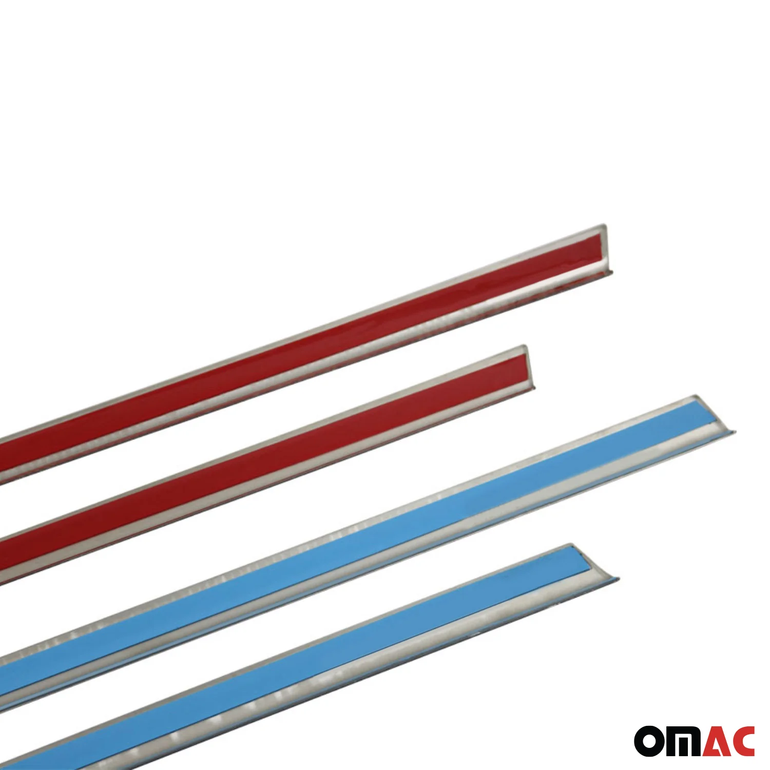 2016-2023 Fiat 500X Window Molding Trim Streamer Stainless Steel Silver 4Pcs - Image 10