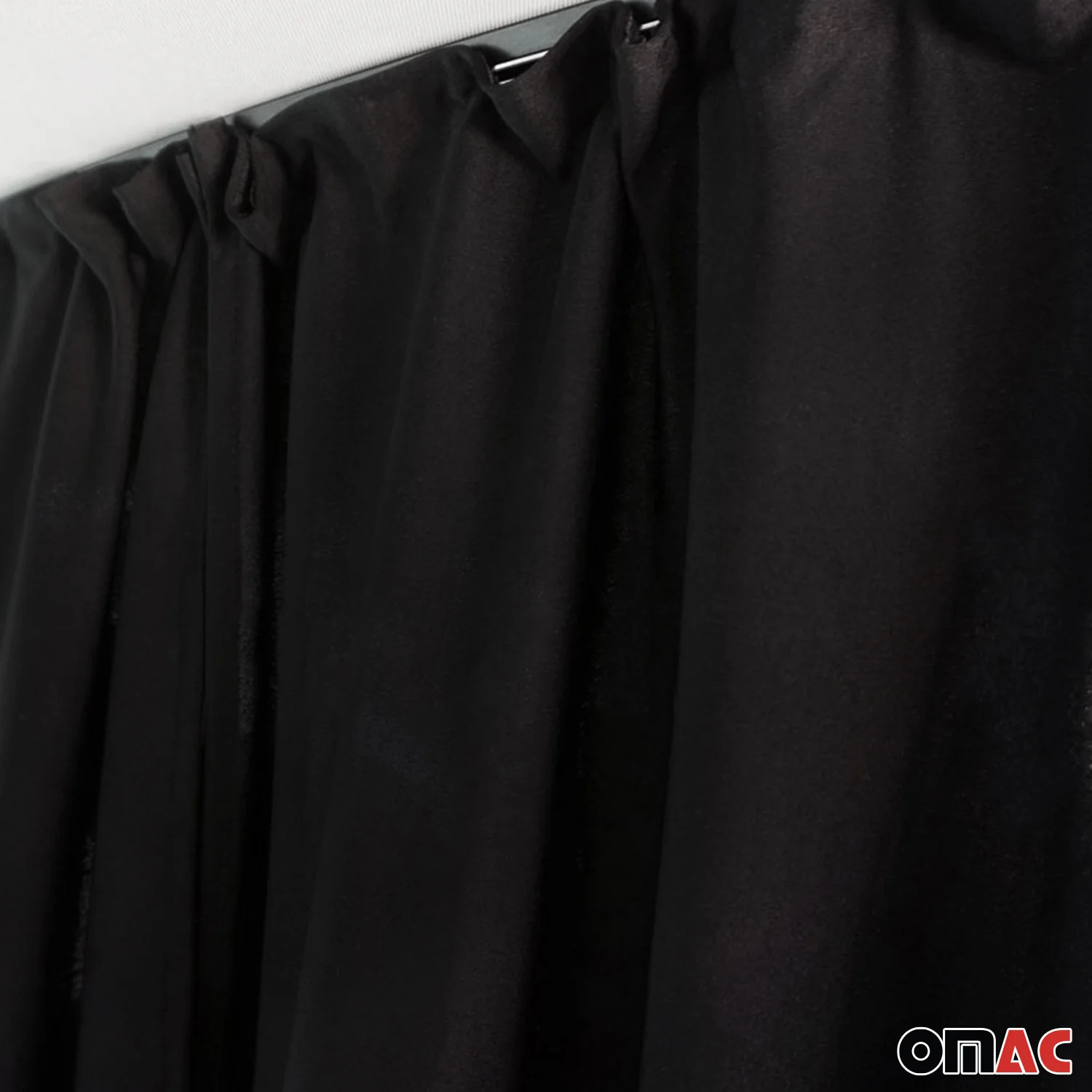 2003-2024 Mercedes Vito W639 W447 Cabin Divider Curtains Privacy Curtains Black 2 Curtains - Image 7