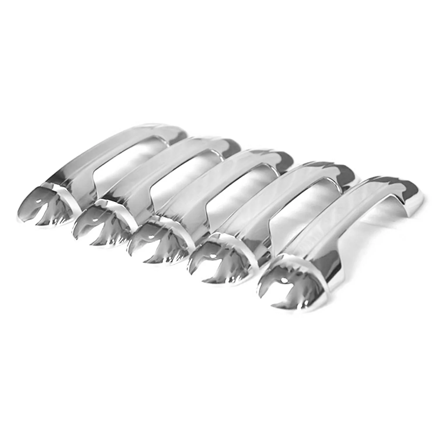2009-2013 Ford Transit Connect Car Door Handle Cover Protector Stainless Steel 10 Pcs - Image 5
