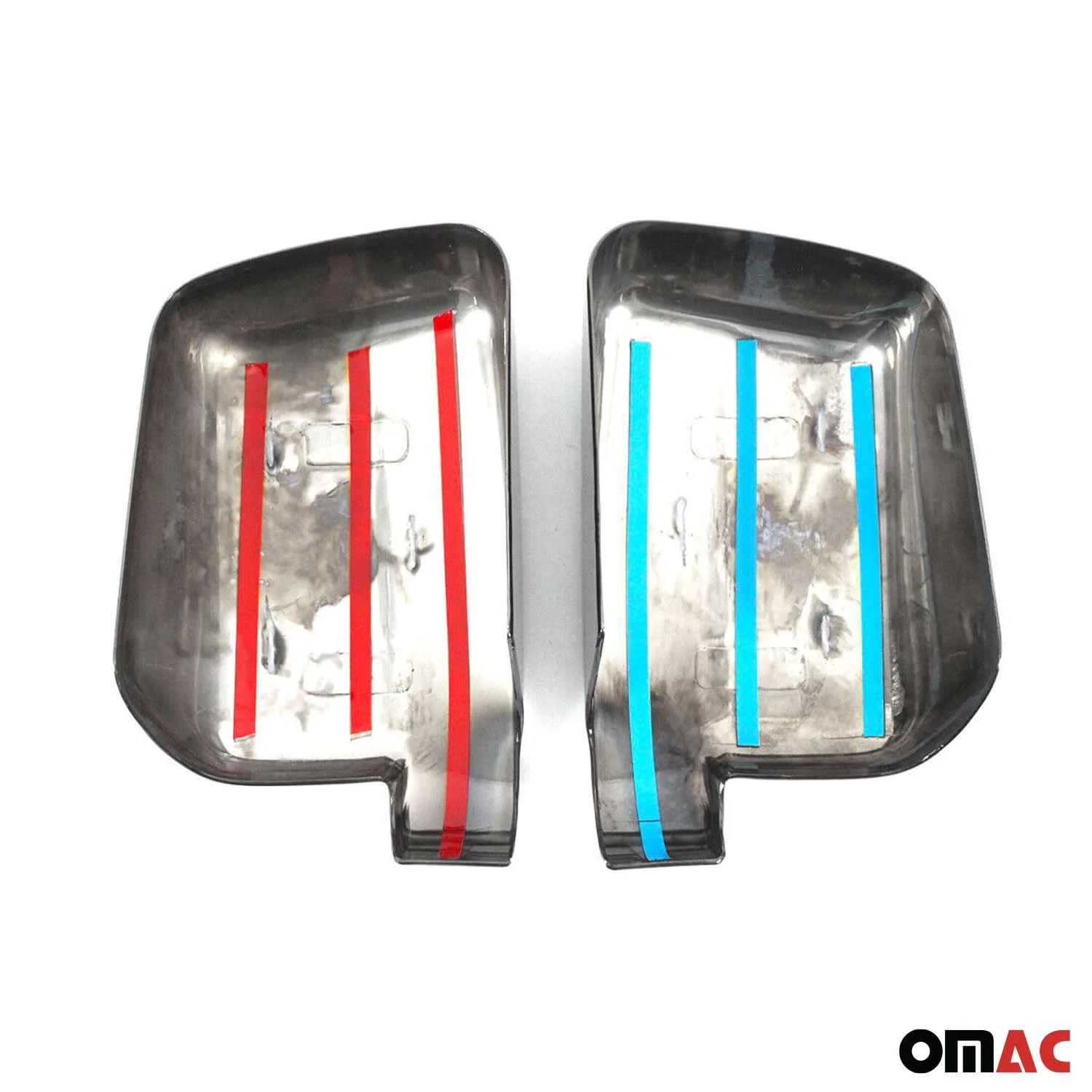 2010-2013 Ford Transit Connect Side Mirror Cover Caps Chrome Dark 2Pcs - Image 5