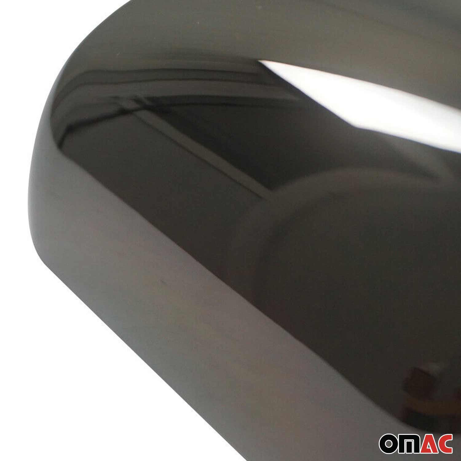 2010-2013 Ford Transit Connect Side Mirror Cover Caps Chrome Dark 2Pcs - Image 8