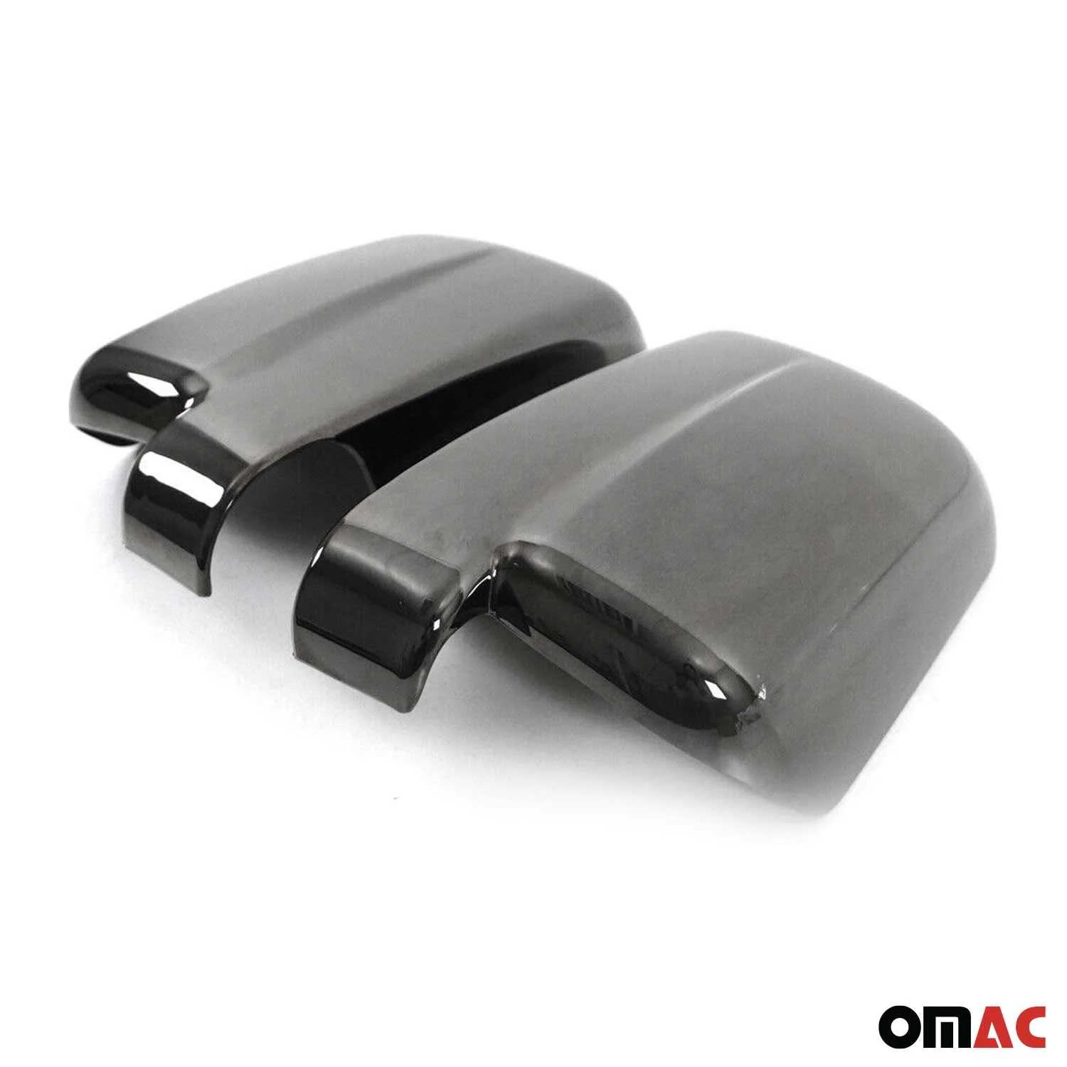 2010-2013 Ford Transit Connect Side Mirror Cover Caps Chrome Dark 2Pcs - Image 9