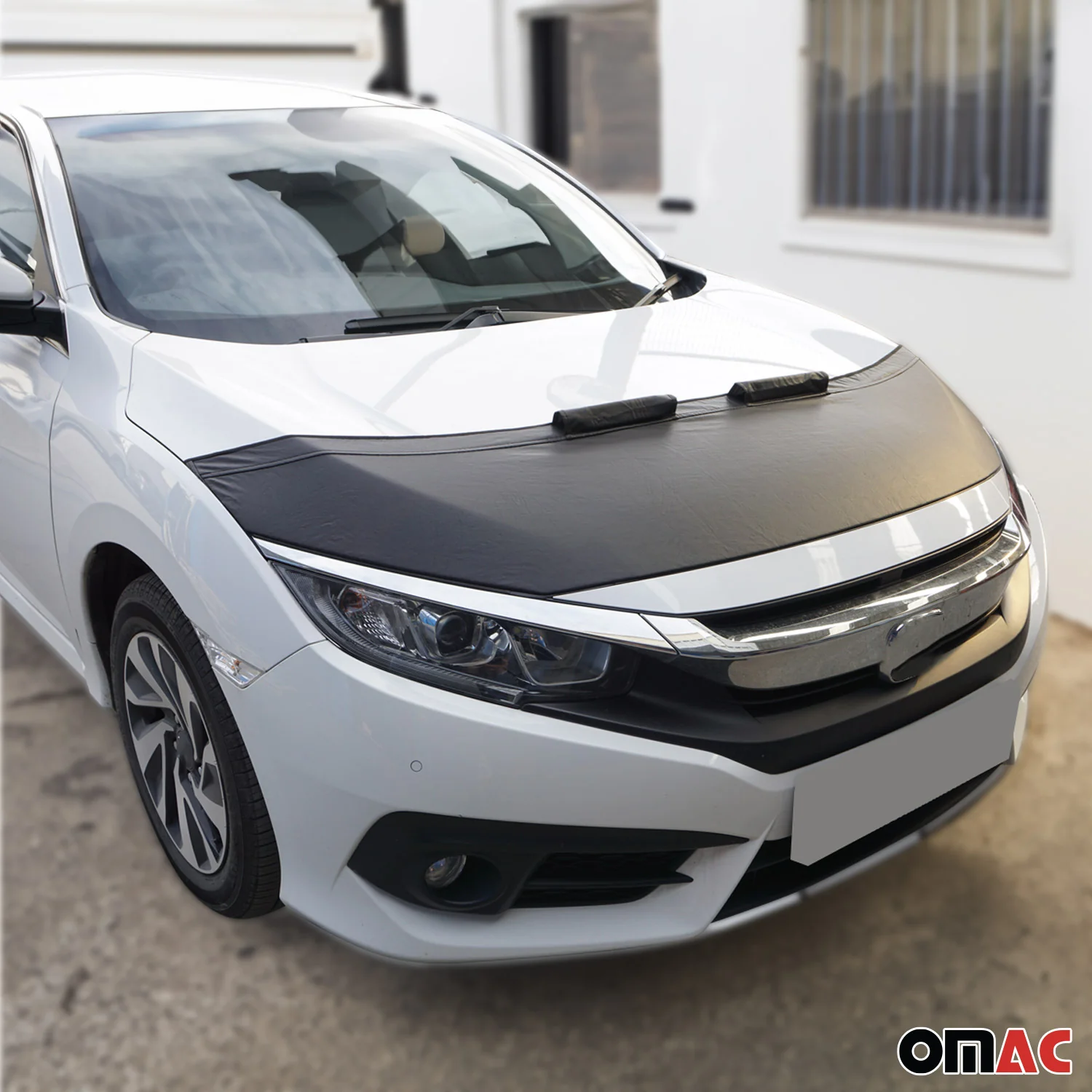 2013-2016 Ford Escape Car Bonnet Mask Hood Bra Black 1 Pc - Image 10