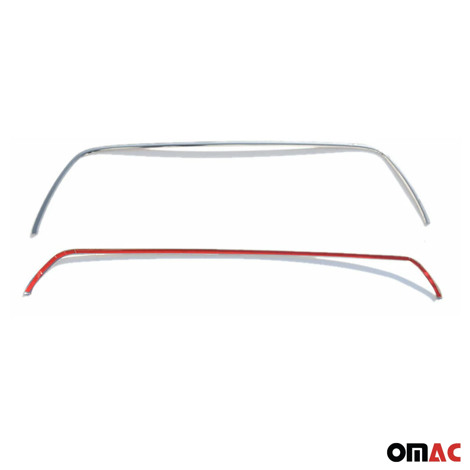 2015-2020 Ford Transit 150 250 350 Front Bumper Grill Trim Molding Stainless Steel 2Pcs - Image 5