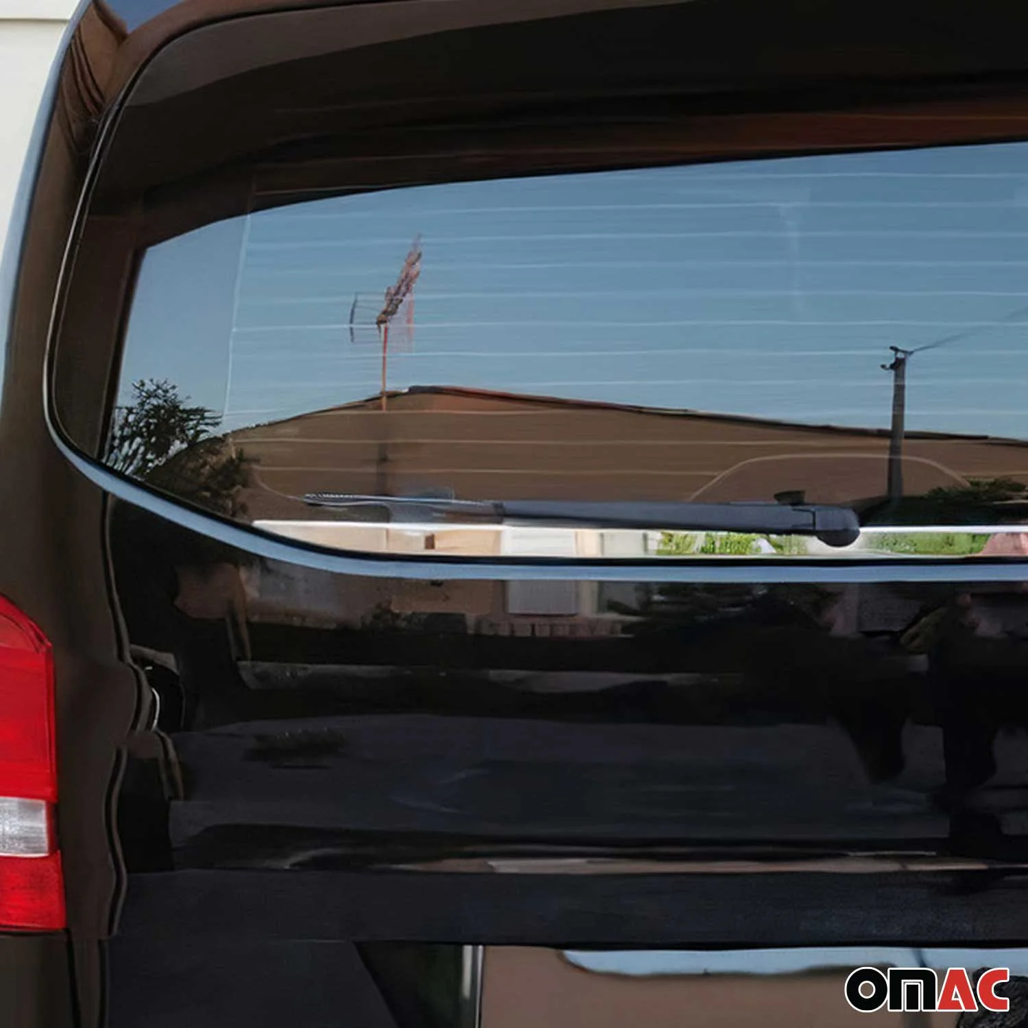 2016-2024 Mercedes Metris Trunk Window Molding Trim Streamer Stainless Steel - Image 3