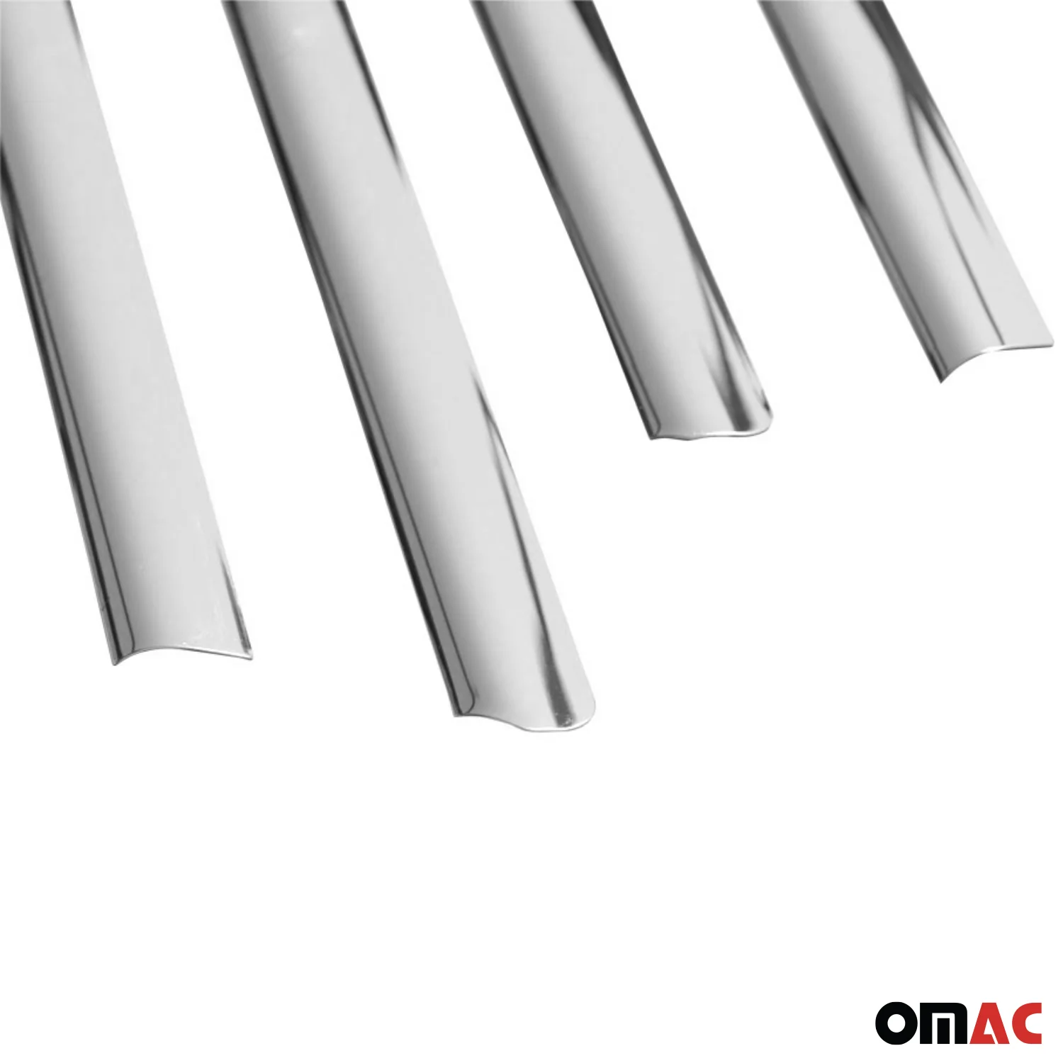 2005-2011 Mercedes M Class W164 Window Molding Trim Streamer S. Steel 4x - Image 7