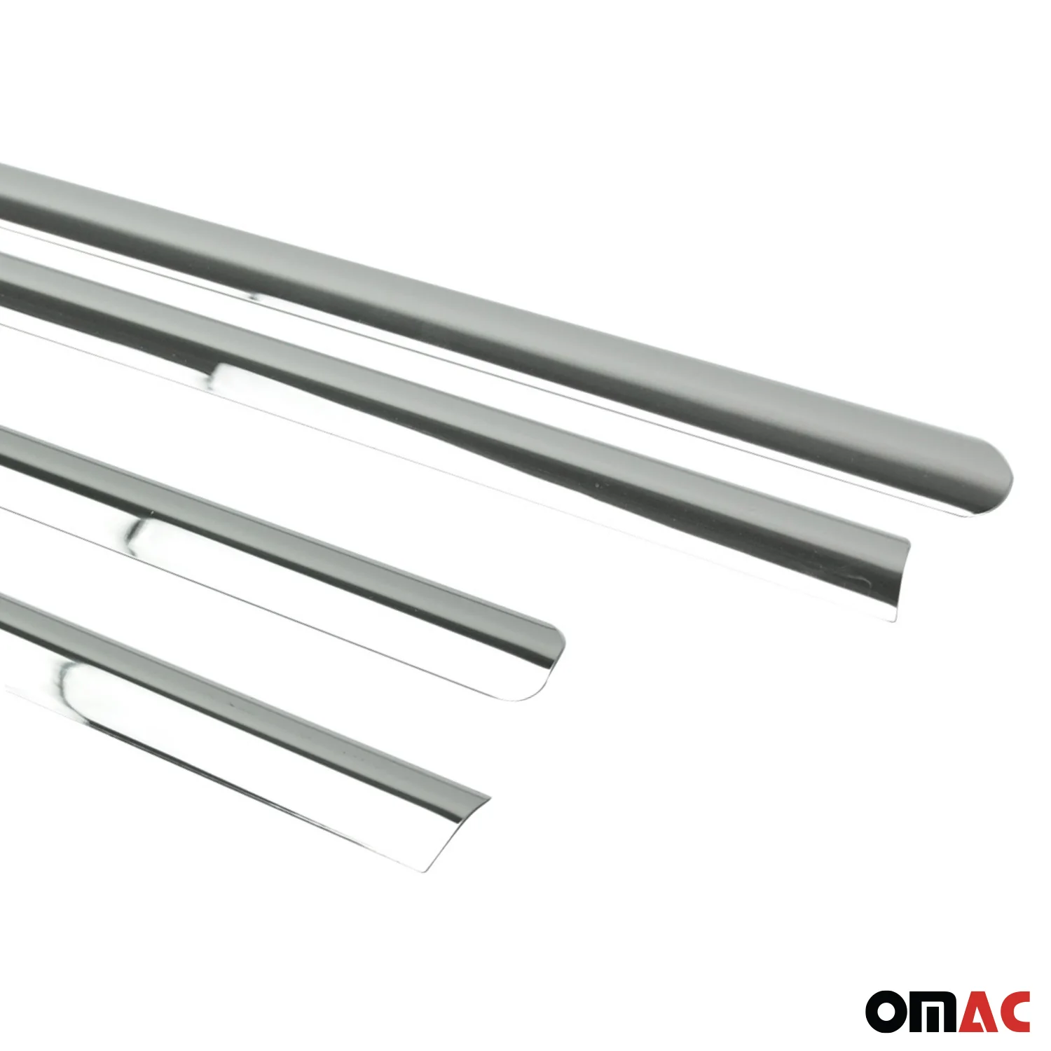 2005-2011 Mercedes M Class W164 Window Molding Trim Streamer S. Steel 4x - Image 8