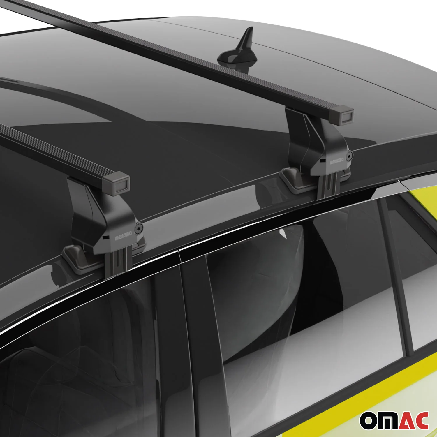 2011-2026 Dodge Durango Roof Rack Cross Bars Black - Image 6
