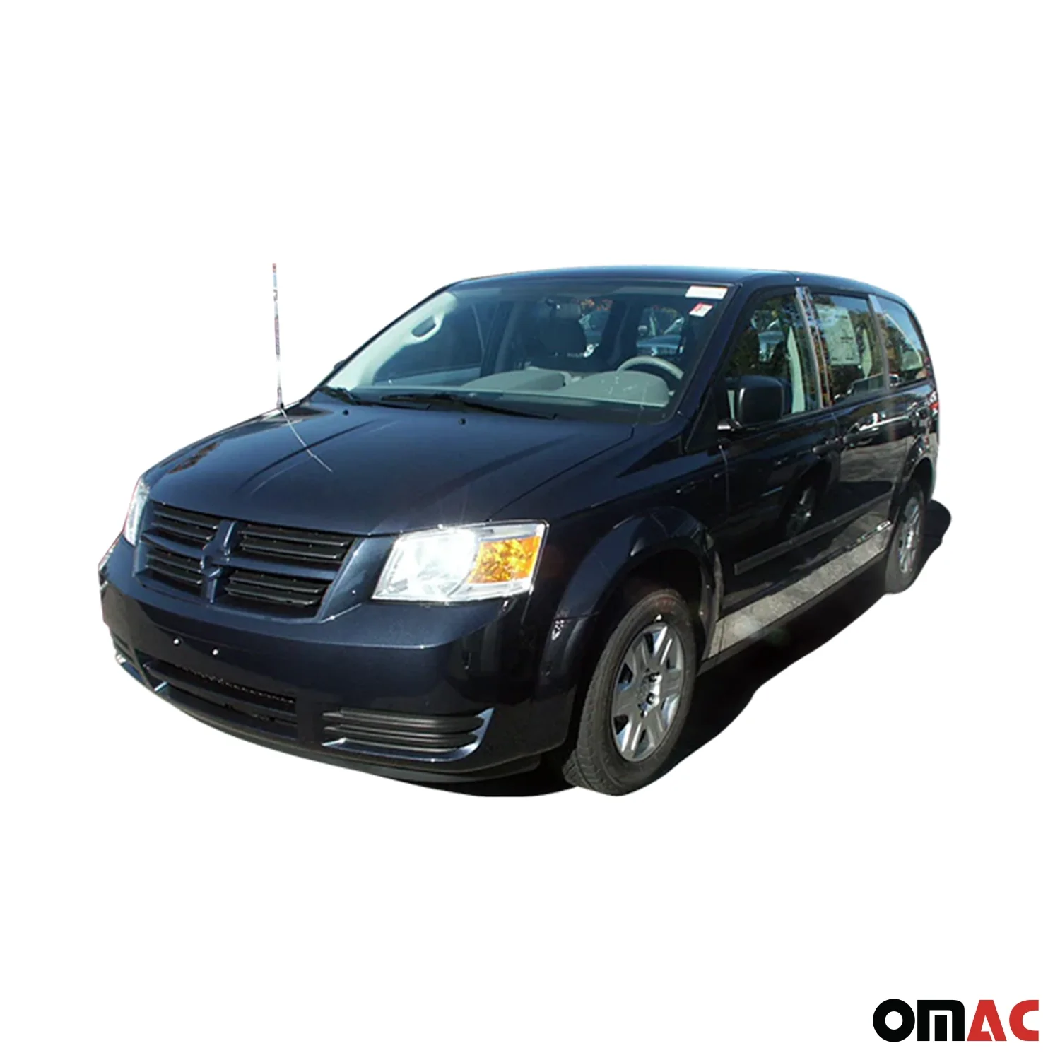 2001-2005 Dodge Grand Caravan Stainless Rocker Panel Trim 8 Pcs - Image 4