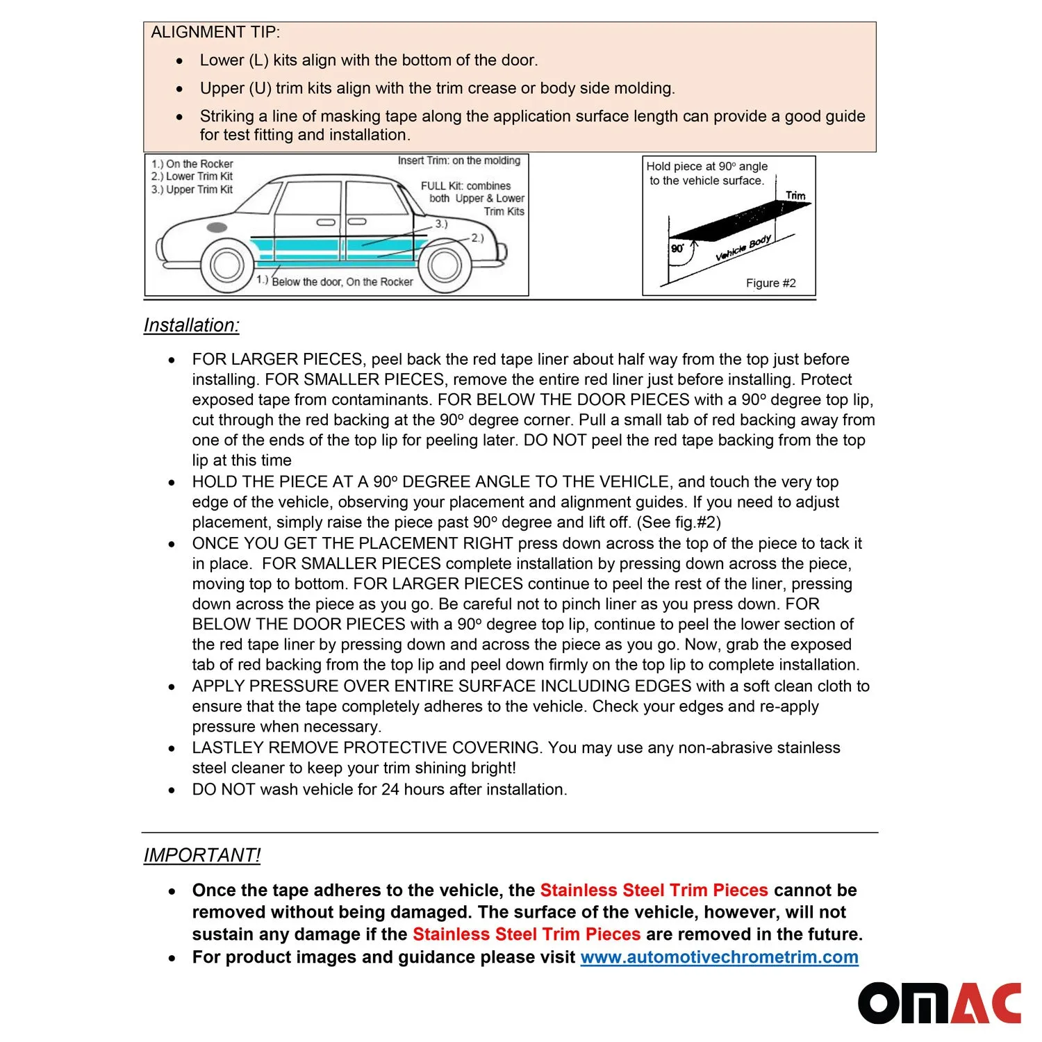 2008-2020 Dodge Grand Caravan Stainless Rocker Panel Trim 8 Pcs - Image 6