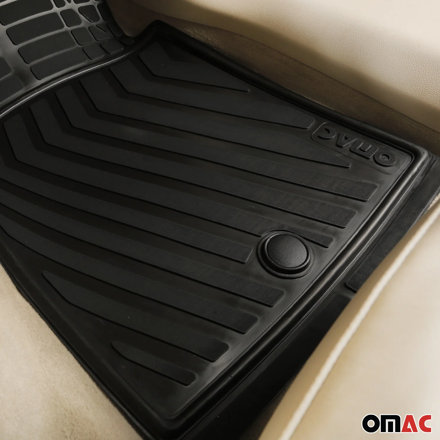 2019-2023 Lincoln MKX Semi-Custom fit Floor Mats Liner All Weather 3D Black Waterproof 4Pcs - Image 11