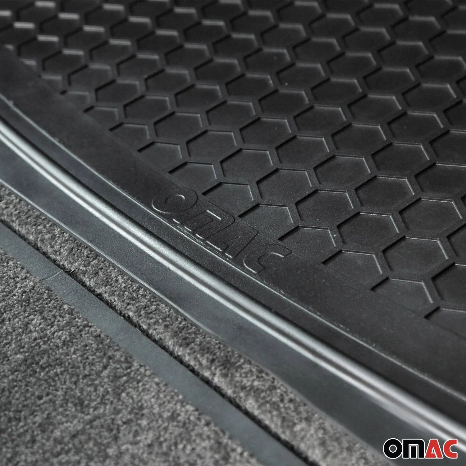 Chevrolet Express Semi-Custom fit Cargo Mat Liner Waterproof Rubber Black 1Pc - Image 8