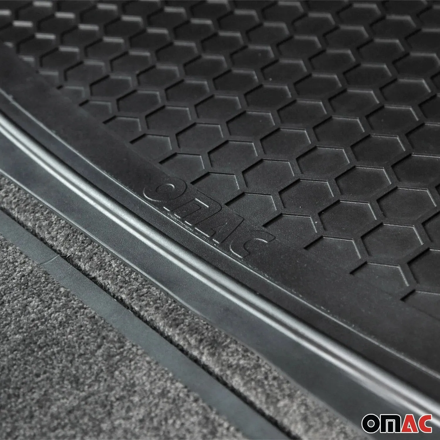 Honda Semi-Custom fit Cargo Mat Liner Waterproof Rubber Black 1Pc - Image 8